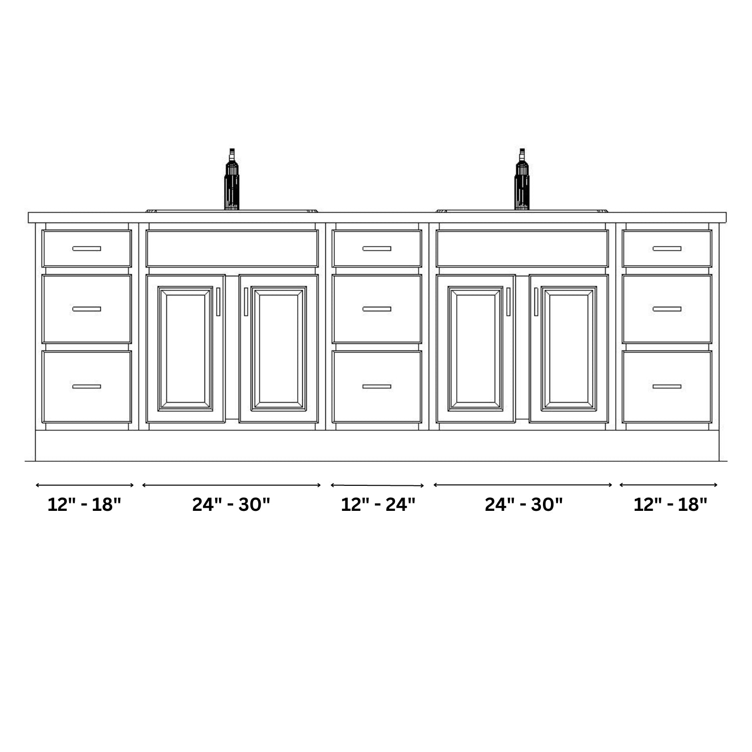 Large Size Vanity Dimension
