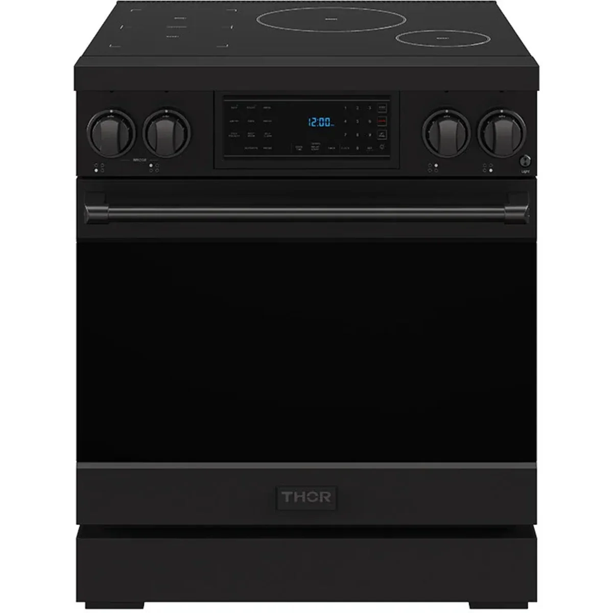 Gordon Ramsay by Thor Kitchen 30-Inch Professional Induction Range with Tilt Panel Touch Control in Black RSI30B -  Electric Range - Thor Kitchen