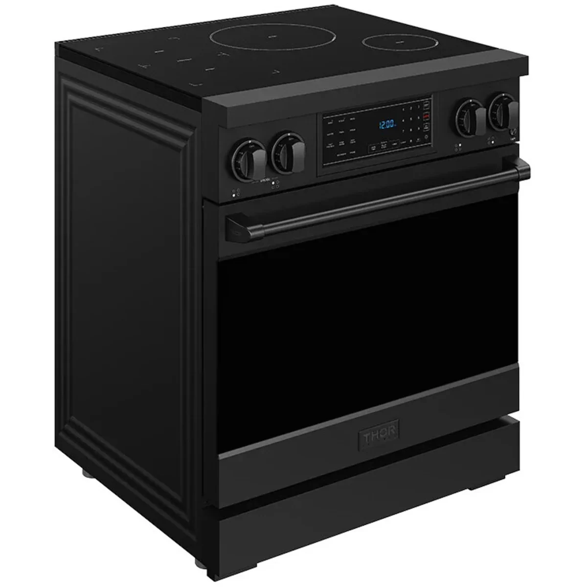 Gordon Ramsay by Thor Kitchen 30-Inch Professional Induction Range with Tilt Panel Touch Control in Black RSI30B -  Electric Range - Thor Kitchen