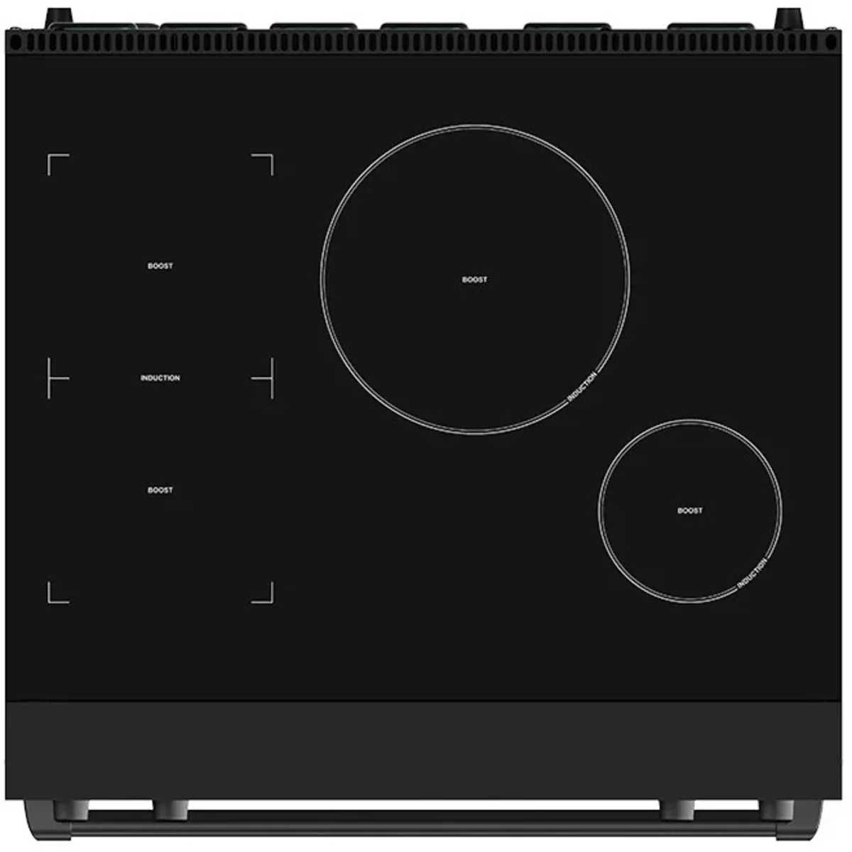 Gordon Ramsay by Thor Kitchen 30-Inch Professional Induction Range with Tilt Panel Touch Control in Black RSI30B -  Electric Range - Thor Kitchen