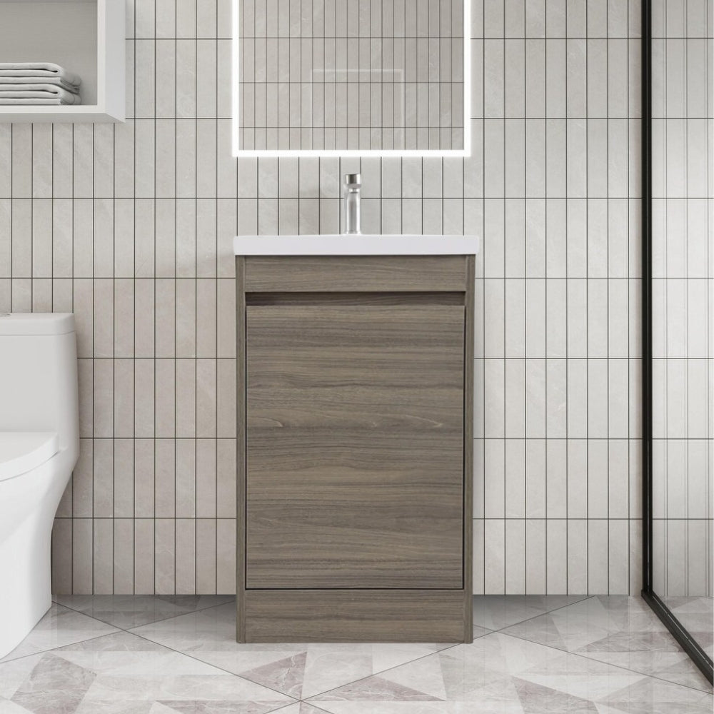 20"x18" Powder Room Vanity With Single Sink and Storage - SV2018