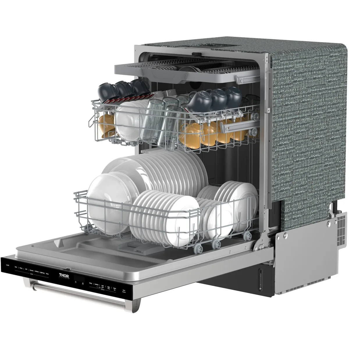 Thor Kitchen 24-Inch Dishwasher in Stainless Steel TDW24C7 -  Dishwasher - Thor Kitchen