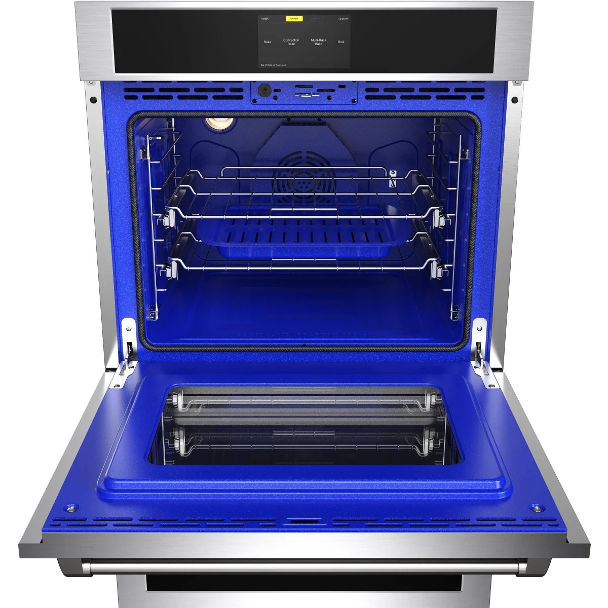 Thor Kitchen 30-Inch Professional Double Wall Oven with Air Fry and Self-Clean in Stainless Steel TEW30ED -  Wall Oven - Thor Kitchen