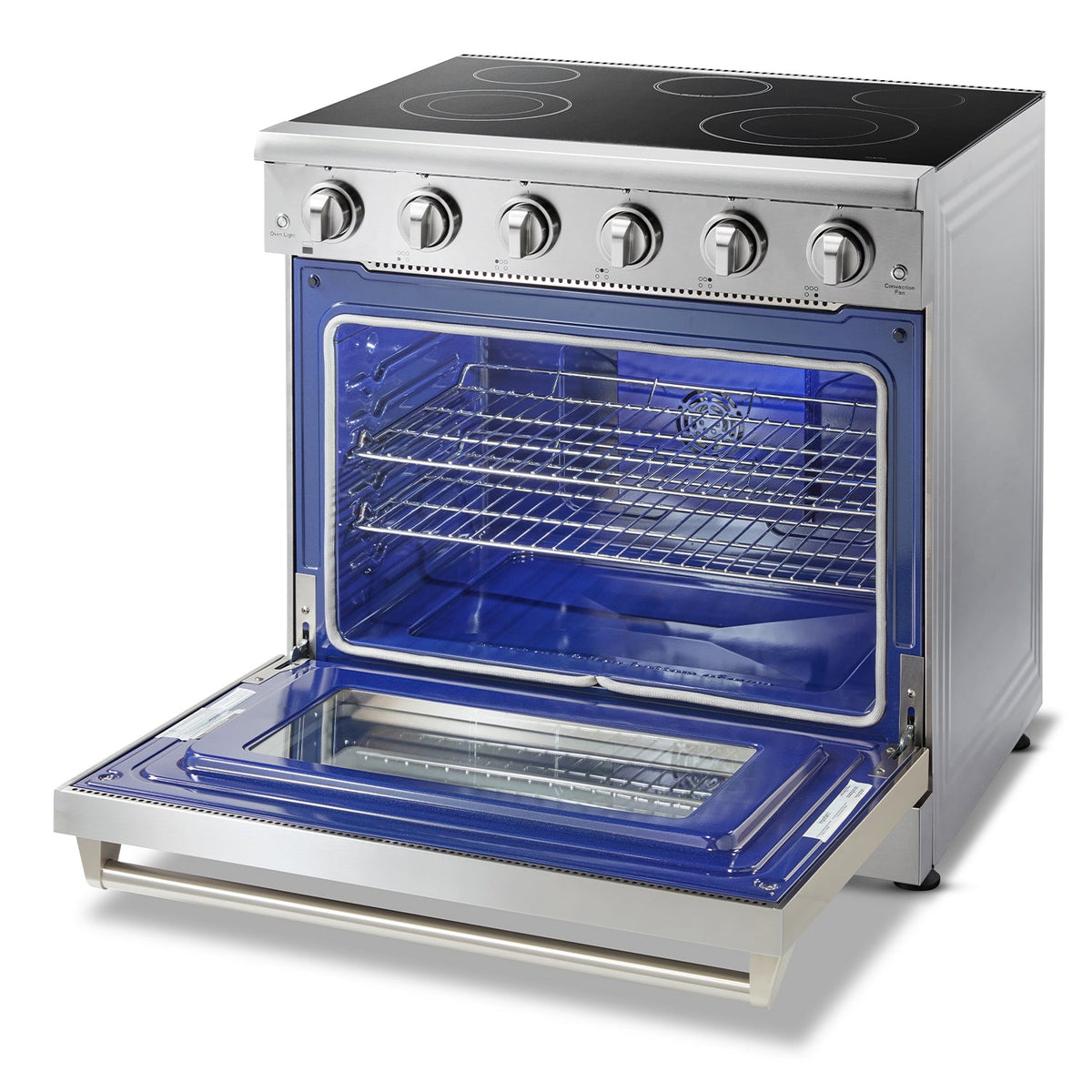 HRE3601 Professional High End Thor Kitchen 36 Inch Electric Range Canada - RenoShop