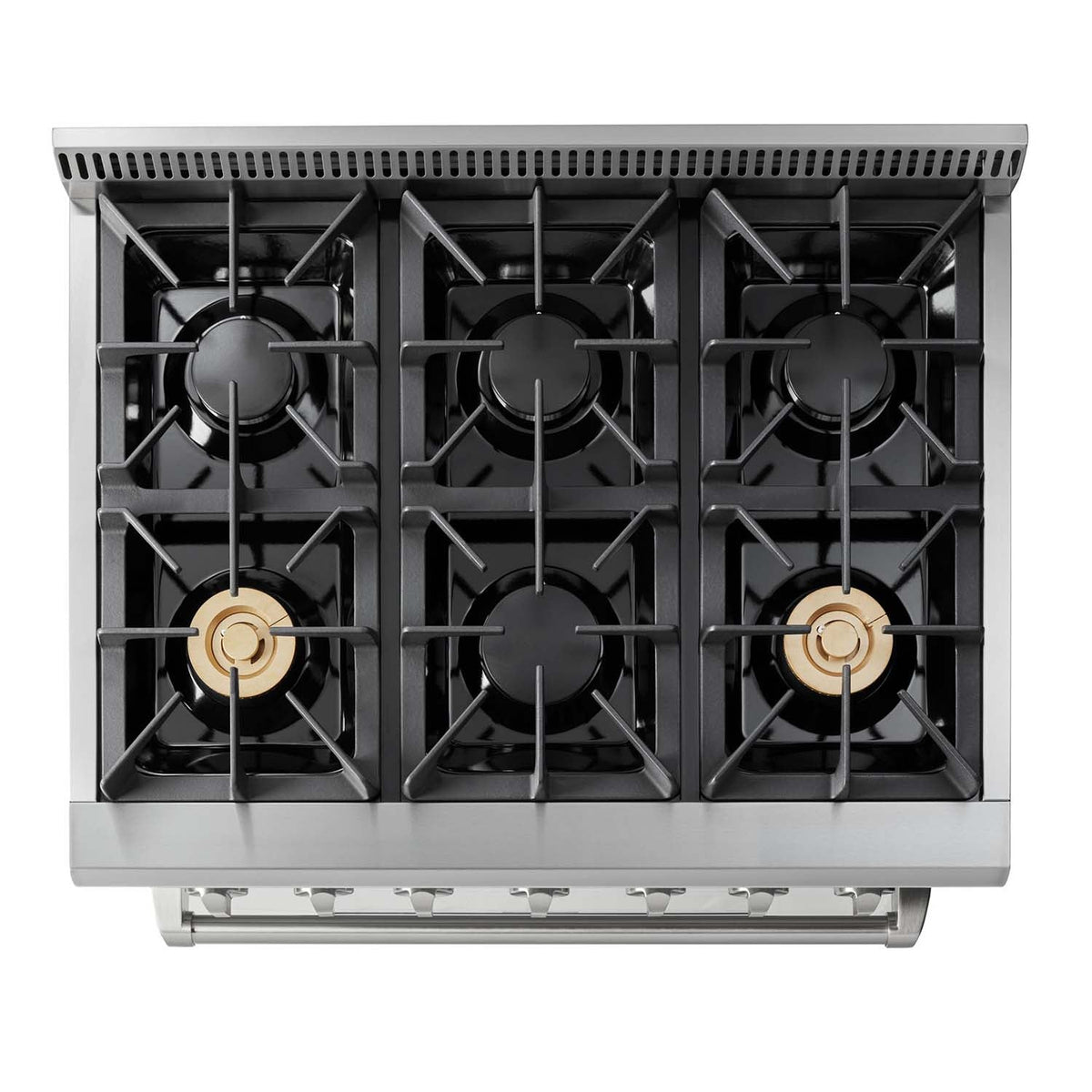 36" Stainless Steel Professional Gas Range HRG3618U - RenoShop