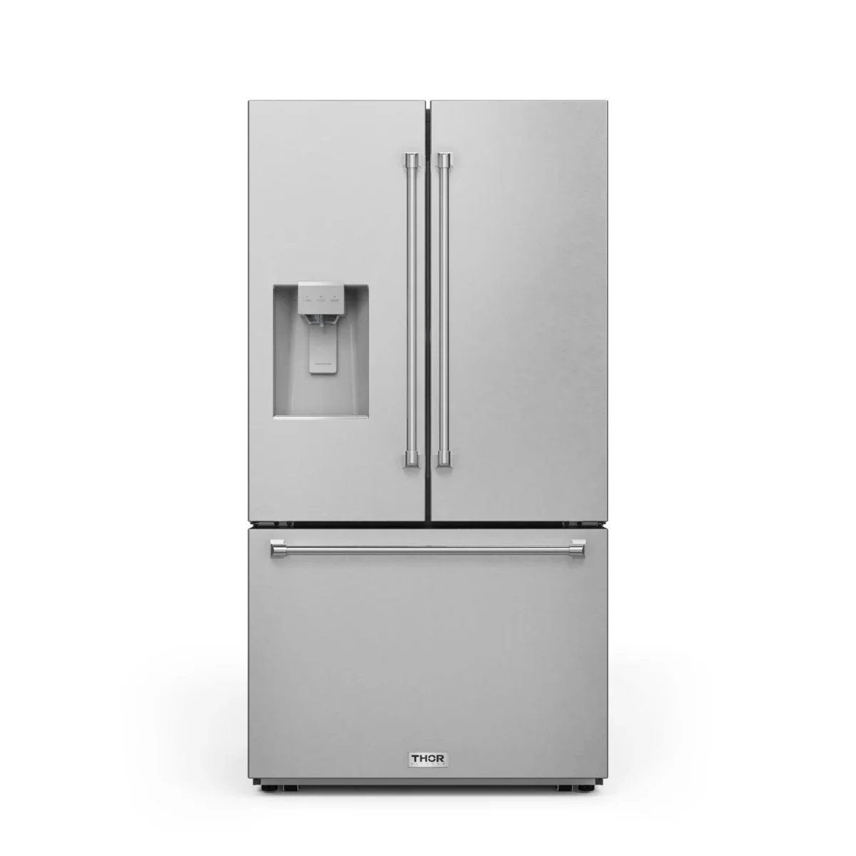 Thor Kitchen 36-Inch 28 Cu. Ft. French Door Full Depth Refrigerator with Water Filter and Ice Maker TRF3628FFD -  Refrigerators - Thor Kitchen